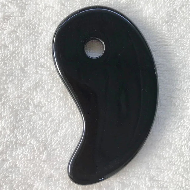 GUA SHA MASSAGE FACIAL LIFTING DU VISAGE ROSE EN JADE
