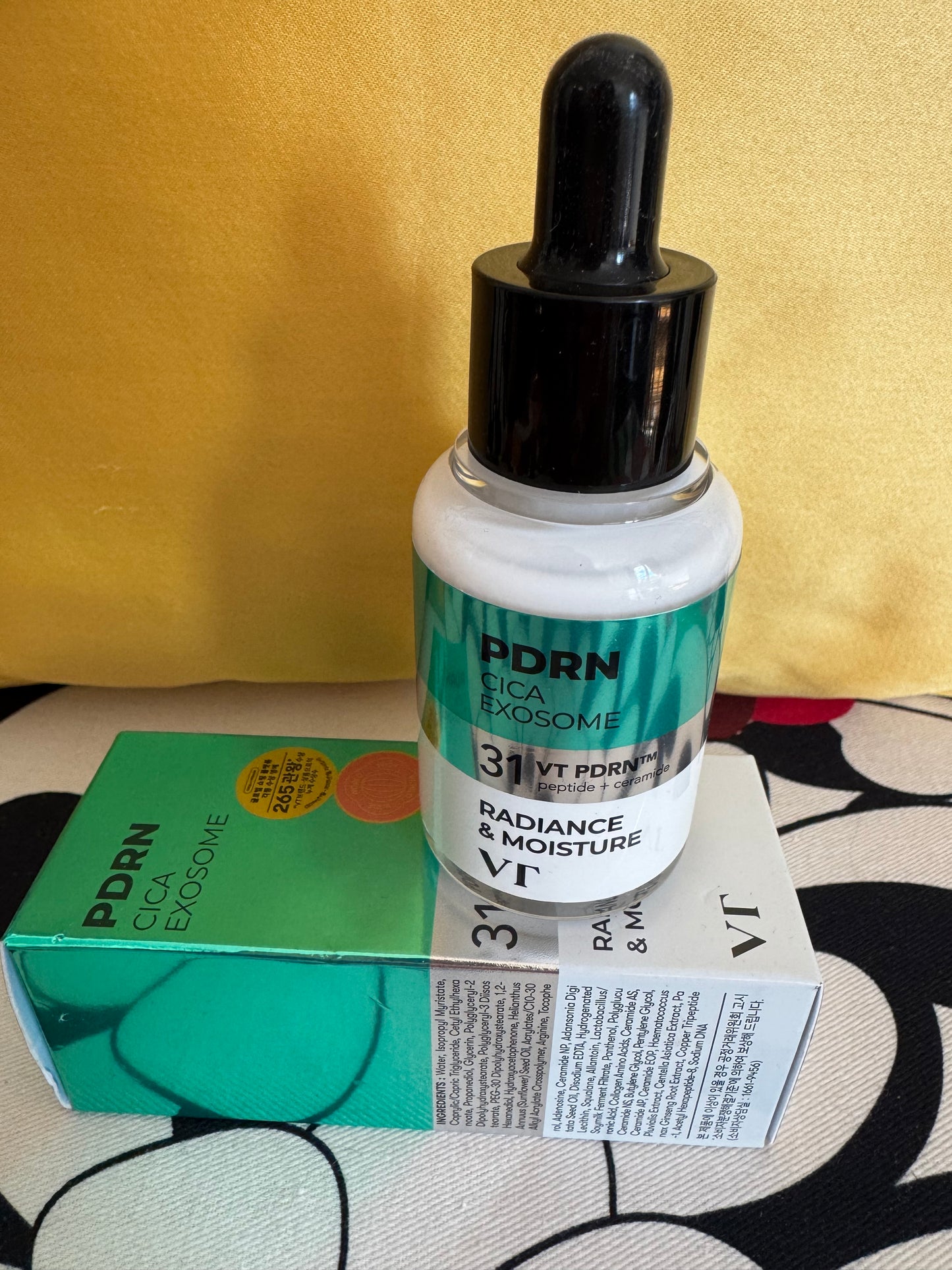 Sérum PDRN Cica Exosome VT – Radiance & Moisture | Réparation & Éclat intense