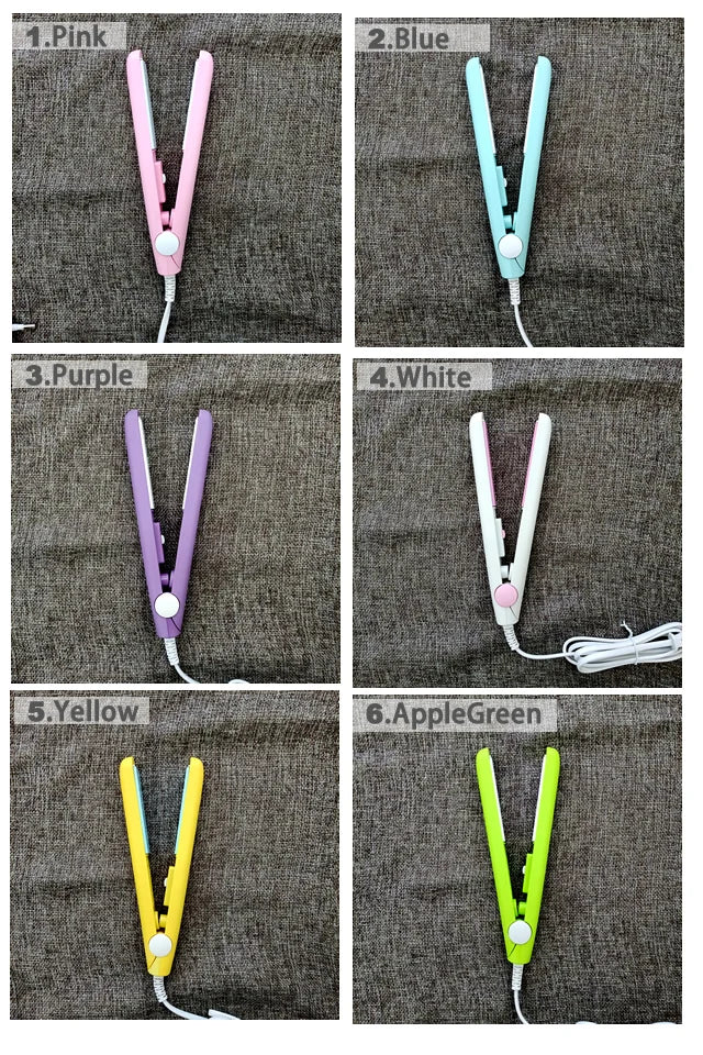 MINI FER POUR LISSAGE OU BOUCLES EN CERAMIQUE