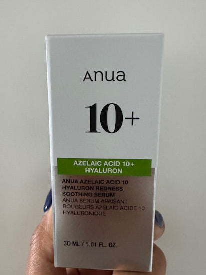 Anua - Azelaic Acid 10 Hyaluron Redness Soothing Serum - Sérum apaisant anti-rougeurs