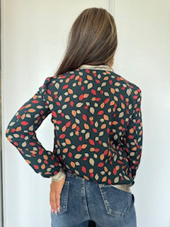 Gilet imprimée turin "Rue des Abbesses"