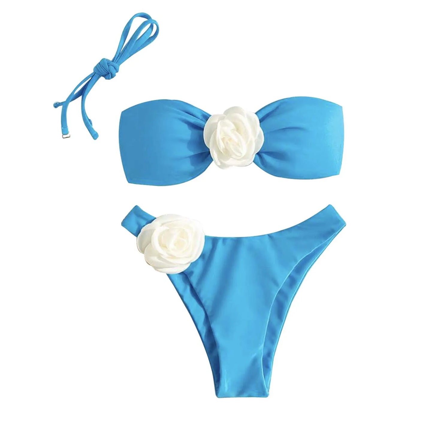 BIKINI A FLEUR 3D