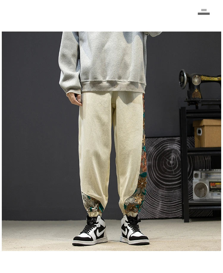 PANTALON JOGGING PATCHWORK