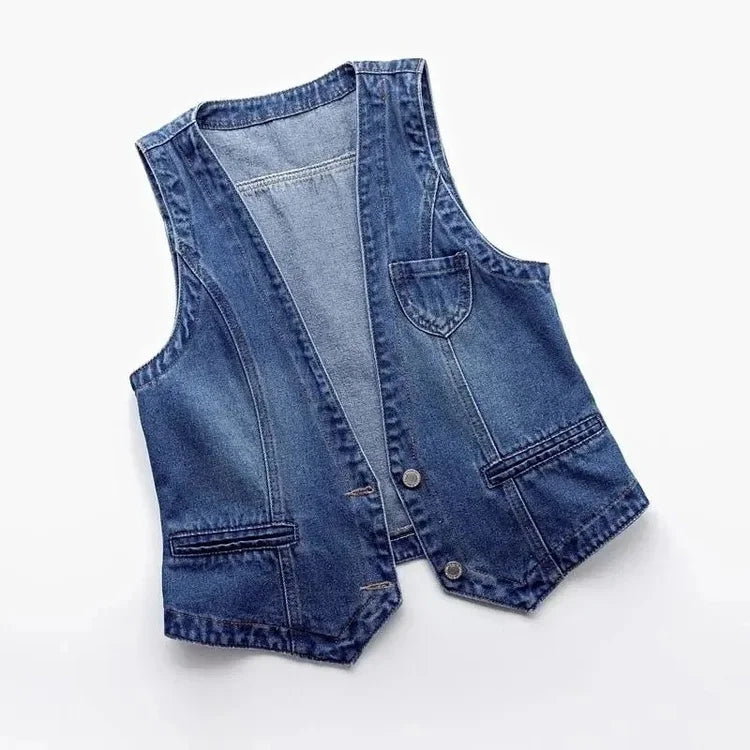 GILET EN JEAN VINTAGE