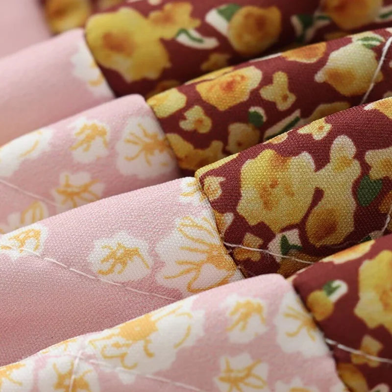 VESTE PATCHWORK VINTAGE FLORAL