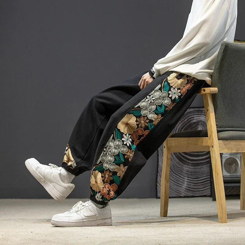 PANTALON JOGGING PATCHWORK