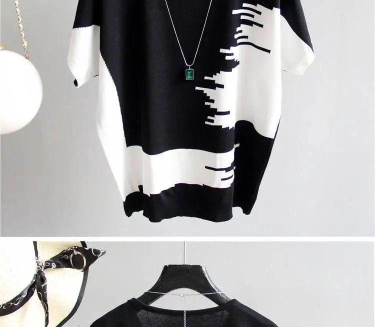 PULL CASUAL MANCHE COURTE