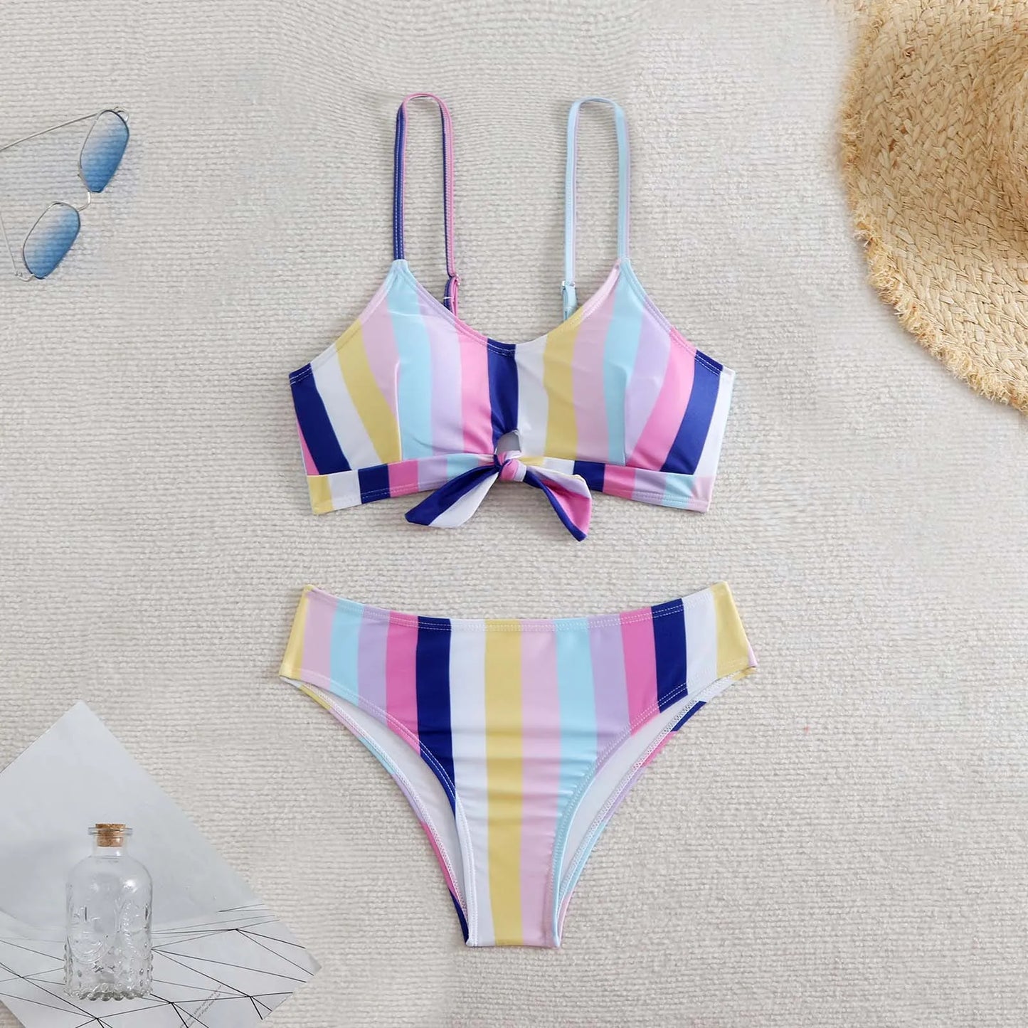 ENSEMBLE BIKINI RETRO PATCHWORK