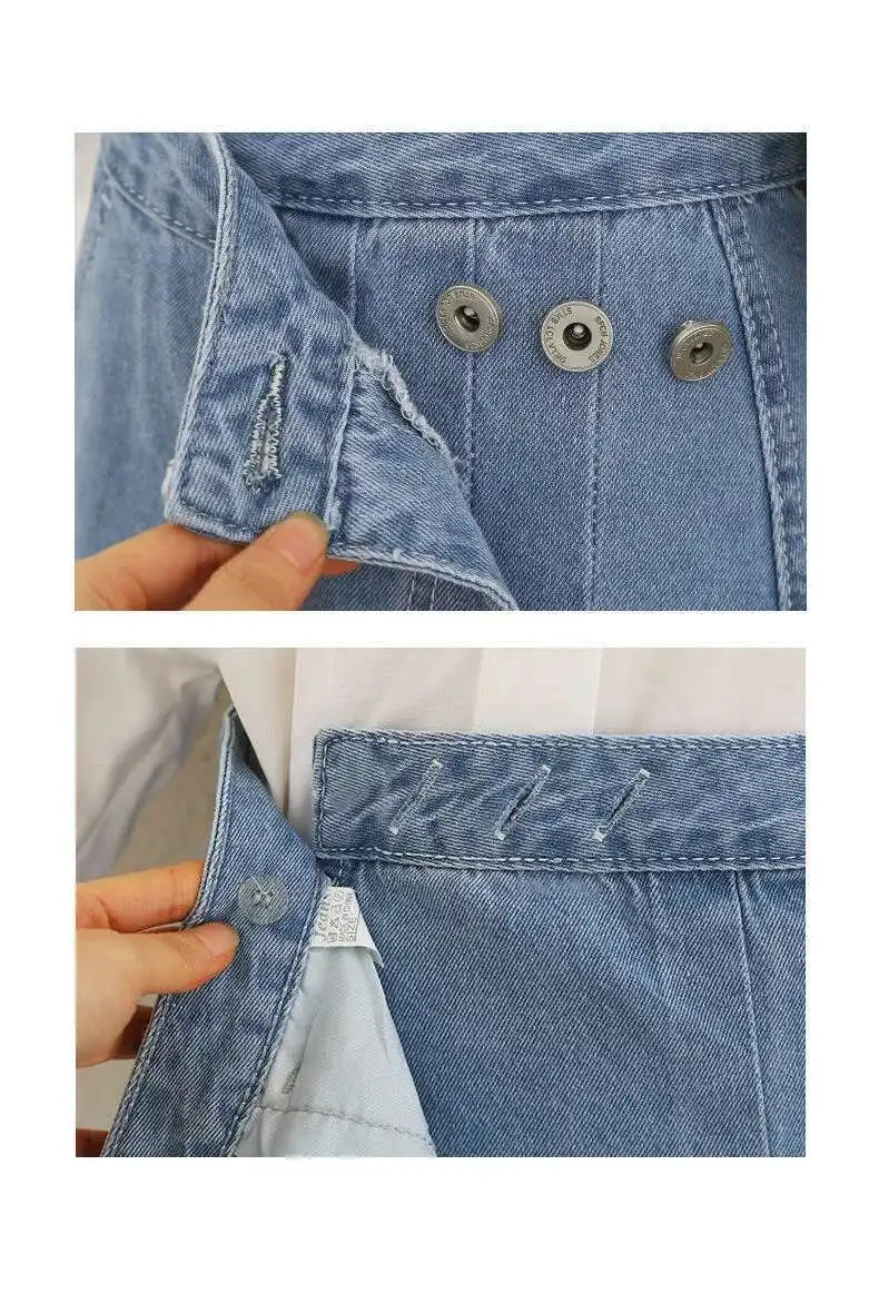JUPE LONGUE DENIM