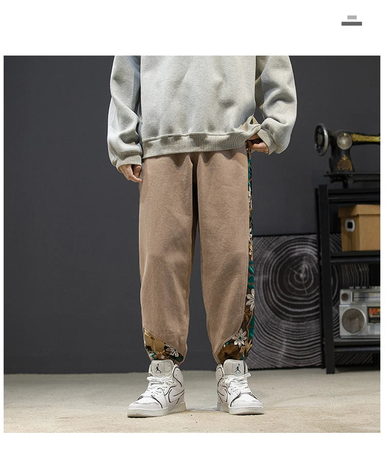 PANTALON JOGGING PATCHWORK