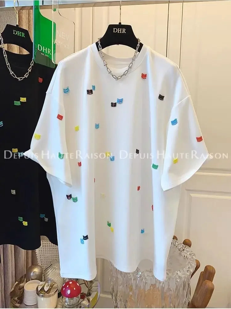 T-SHIRT A PERLE