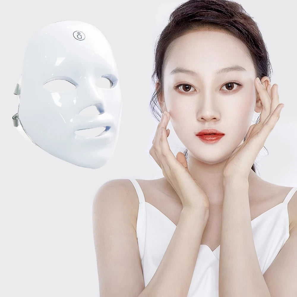 Masque facial LED 7 couleurs