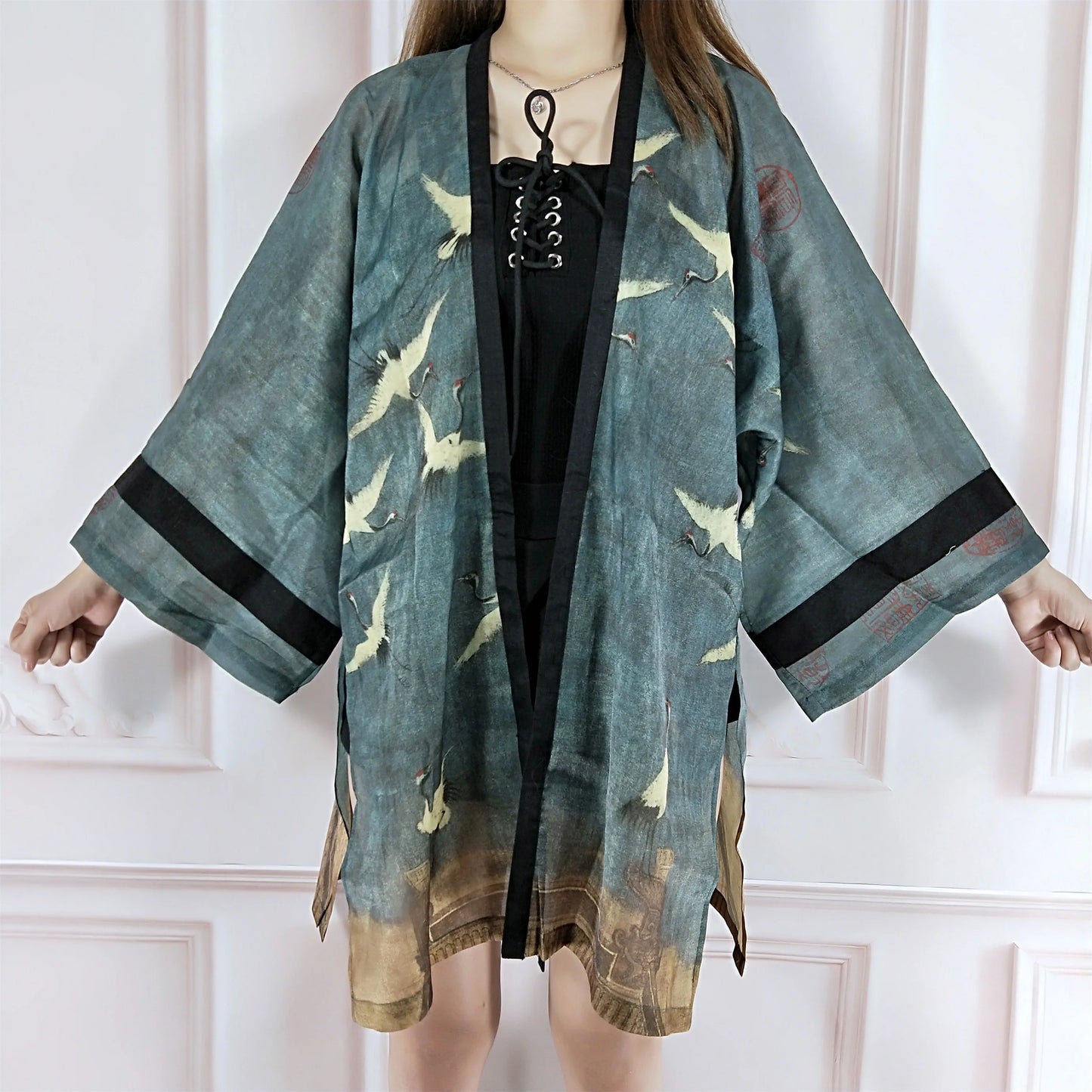 CARDIGAN KIMONO JAPONAIS VINTAGE