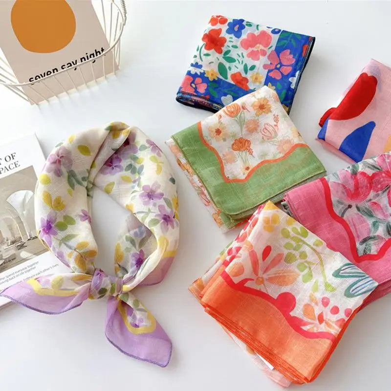 ECHARPES FLORALES SO FRECH SO CHIC