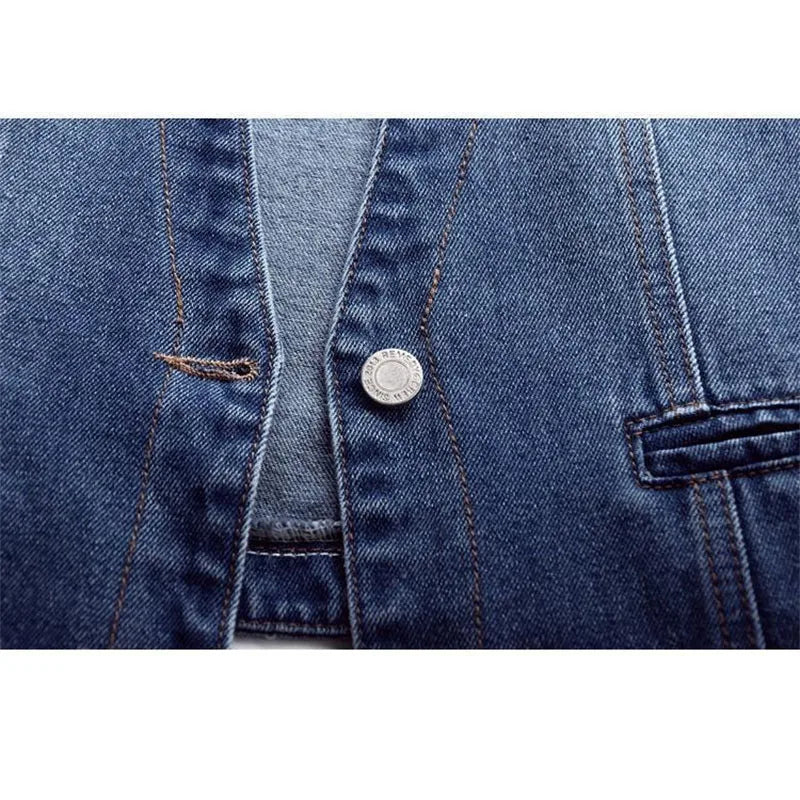 GILET EN JEAN VINTAGE