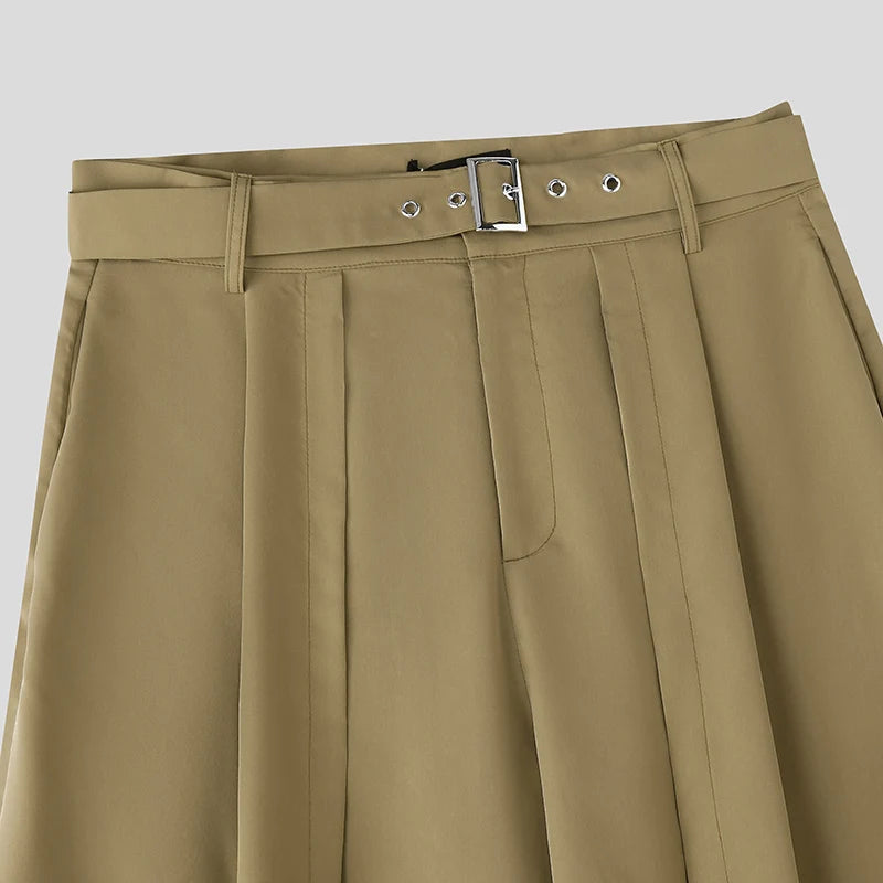 SEOUL STREET PANTALON IRREGULIER POUR HOMMES
