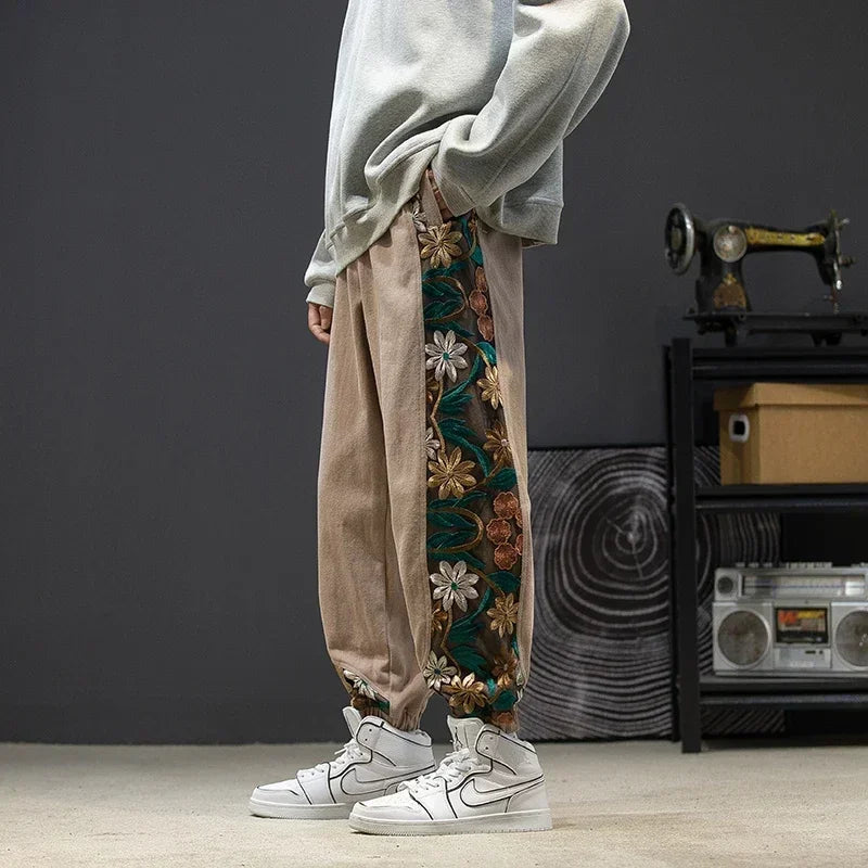 PANTALON JOGGING PATCHWORK
