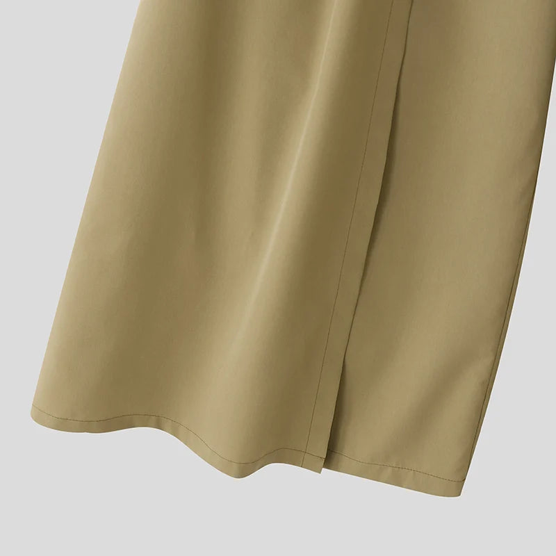 SEOUL STREET PANTALON IRREGULIER POUR HOMMES