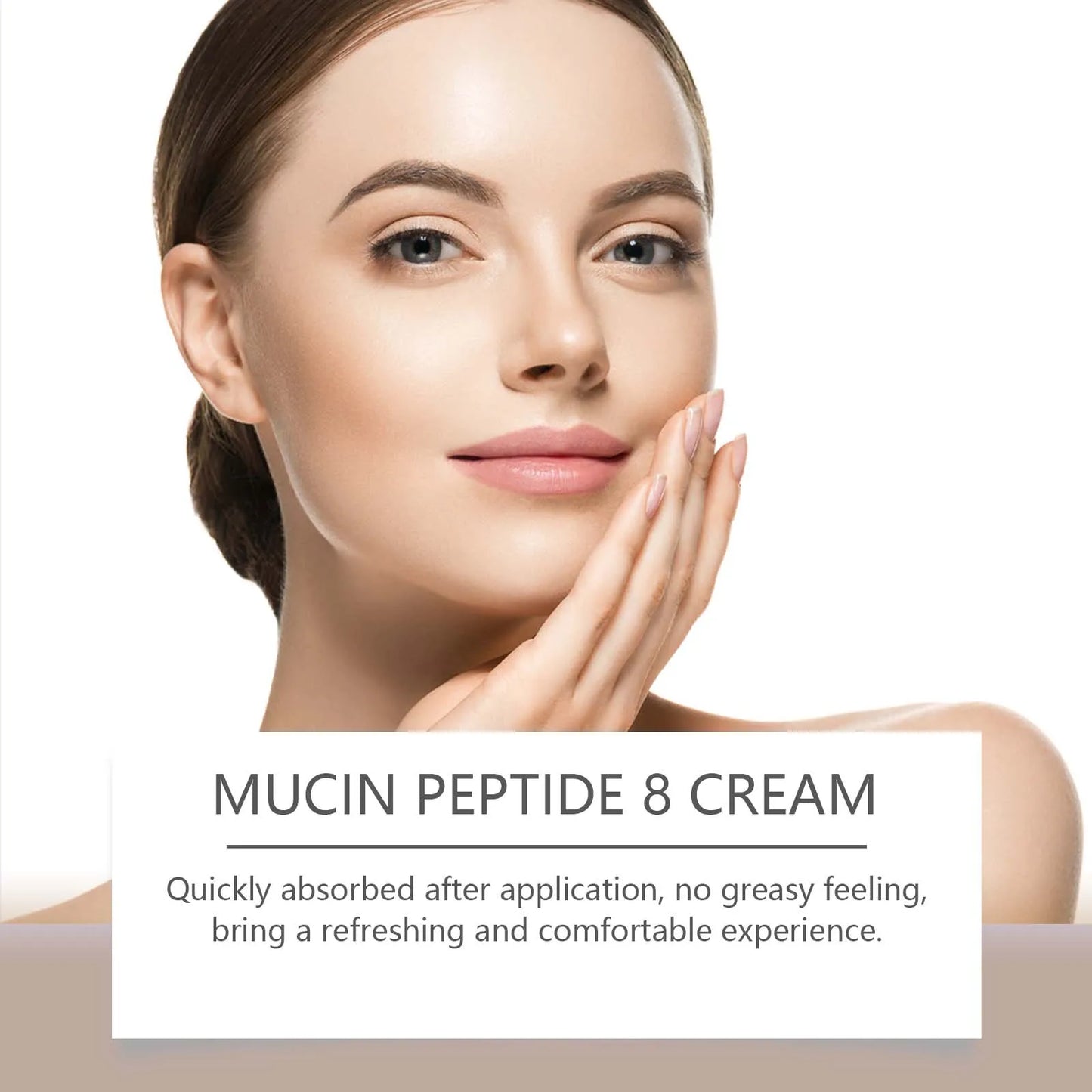 CREME DE RAJEUNISSEMENT AU PEPTIDE DE MUCINE 8