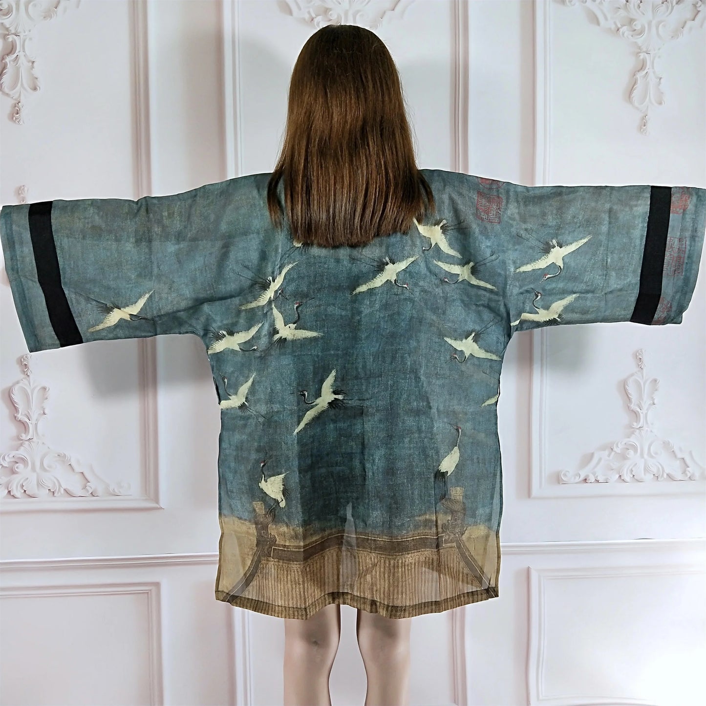 CARDIGAN KIMONO JAPONAIS VINTAGE