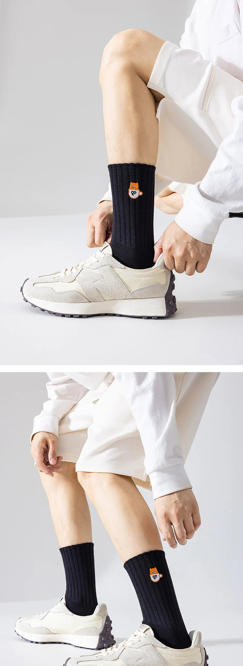 CHAUSSETES SMILEY POUR HOMME
