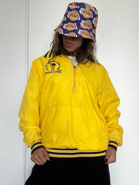 Veste vintage Windless Custom Limited jaune – Made in USA – Taille M