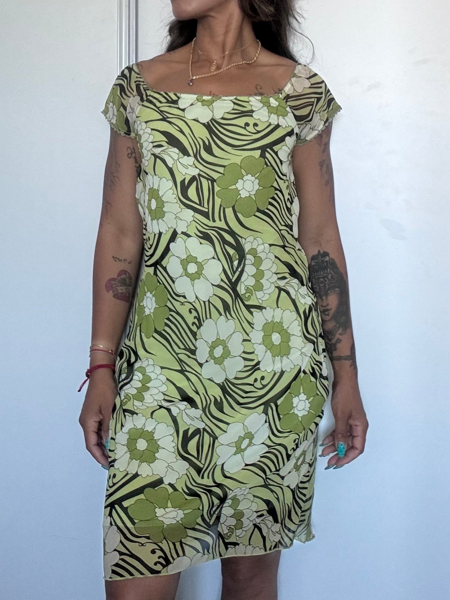 Robe Fleurie Louis Fashion Taille S – Esprit Vintage 70’s