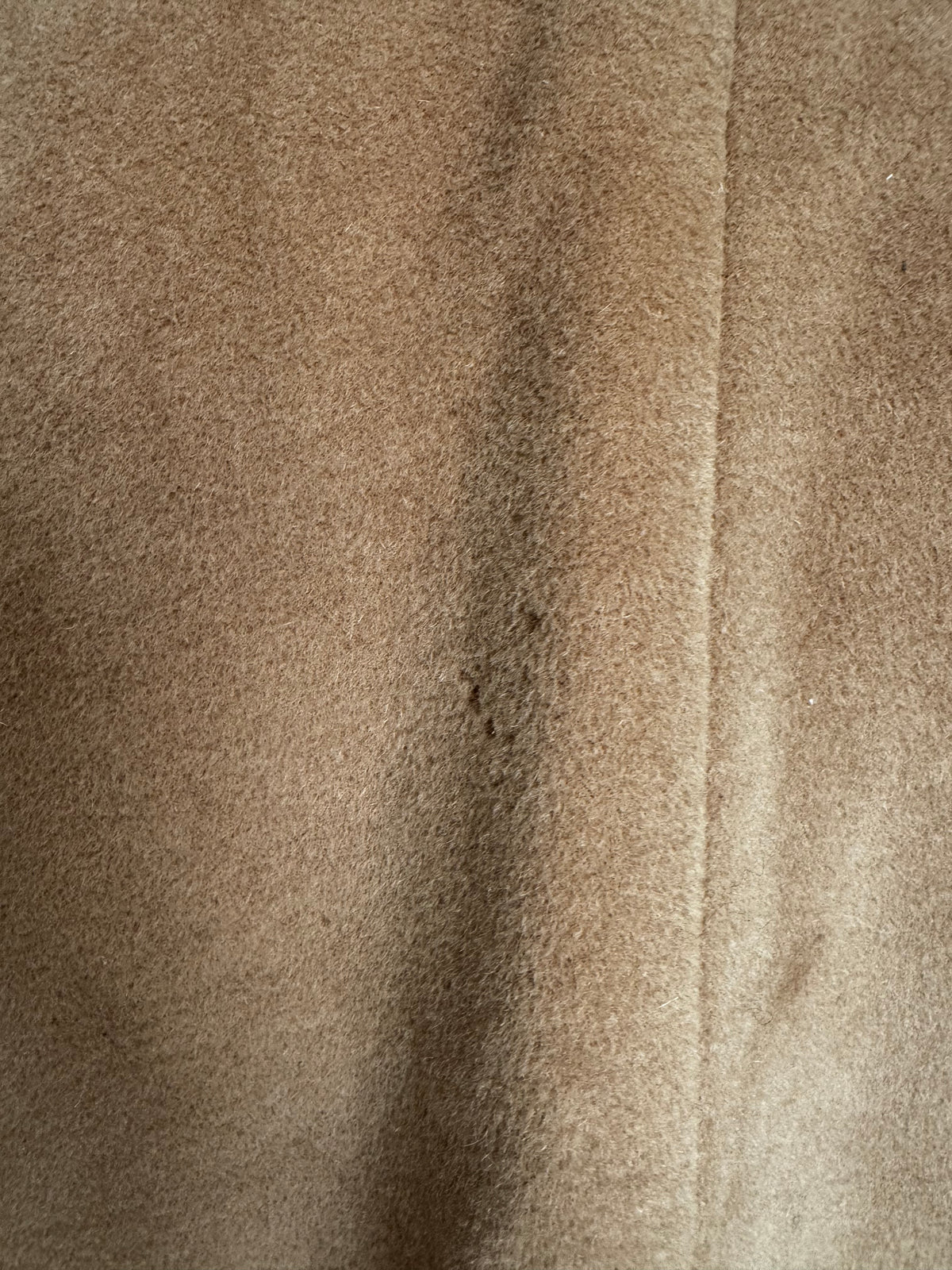 Manteau Court Valentino Miss V Vintage – 30% Mohair & Laine Camel, Boutons Bijoux Or (Made in Italy)