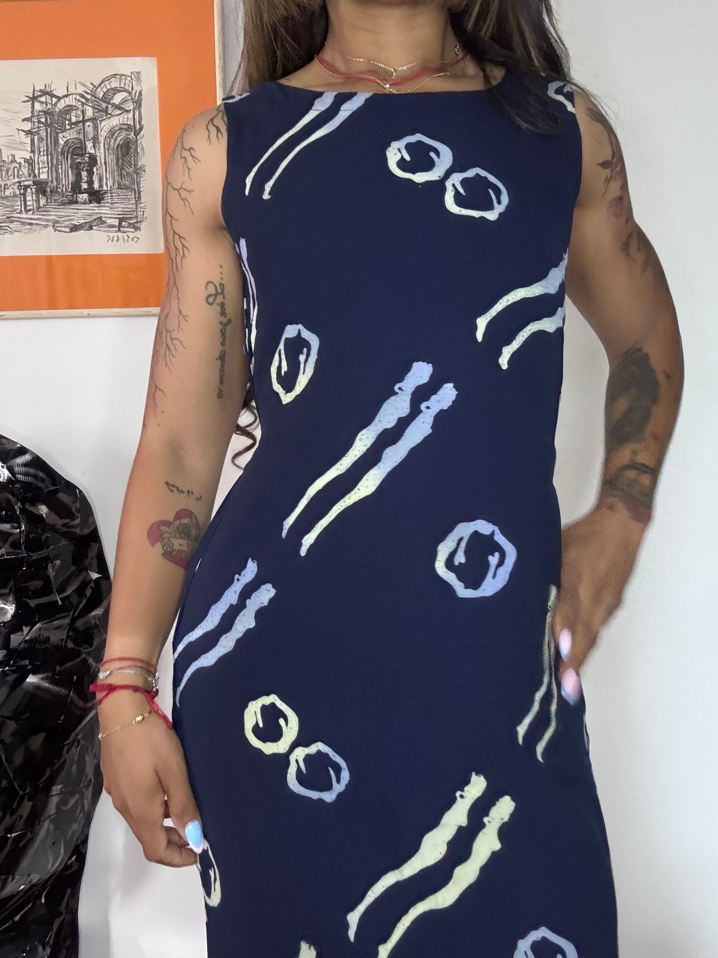 Robe longue Bali Bagus fendue bohème chic taille S