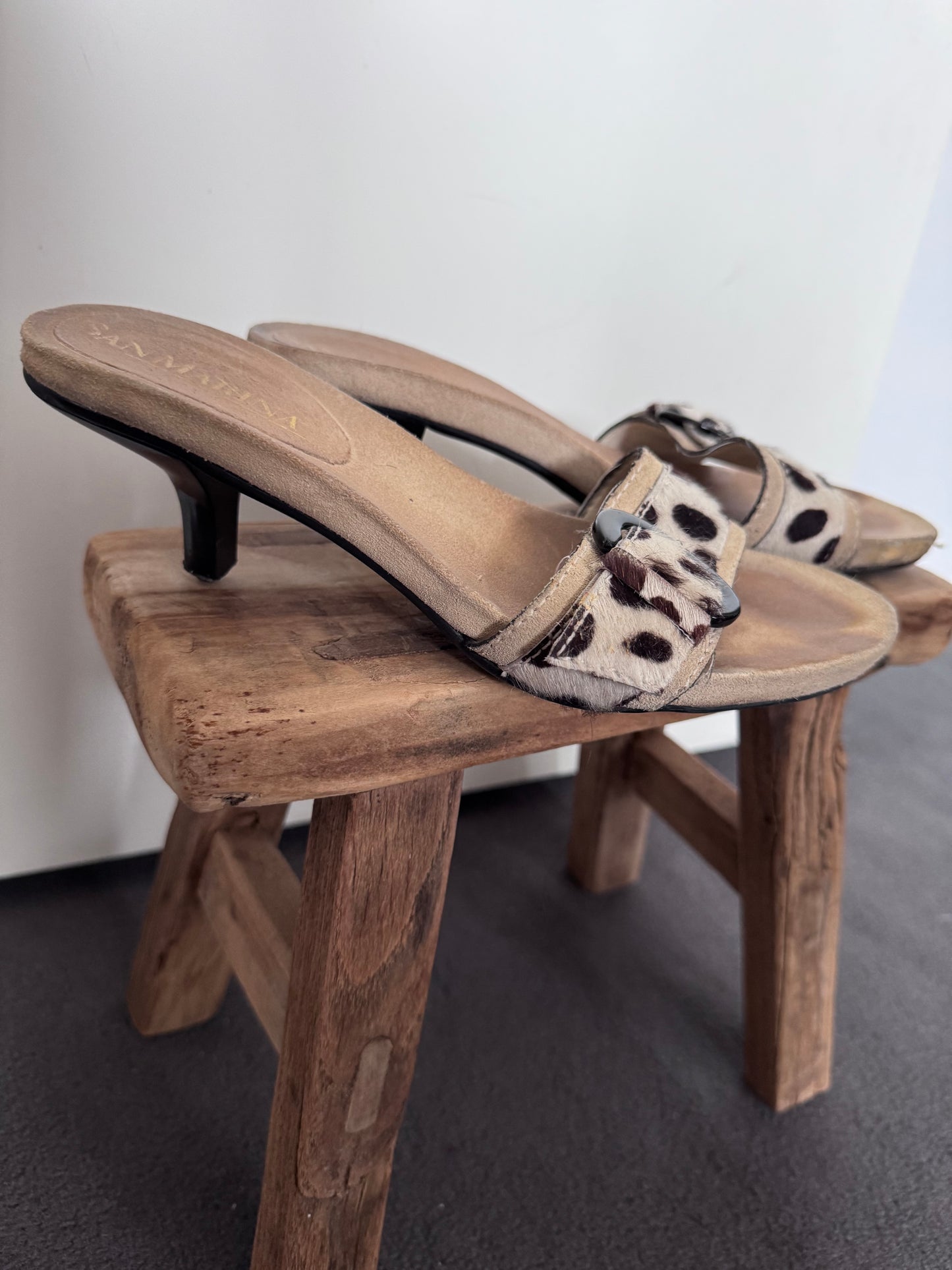 Sandales San Marina en cuir véritable taille 38