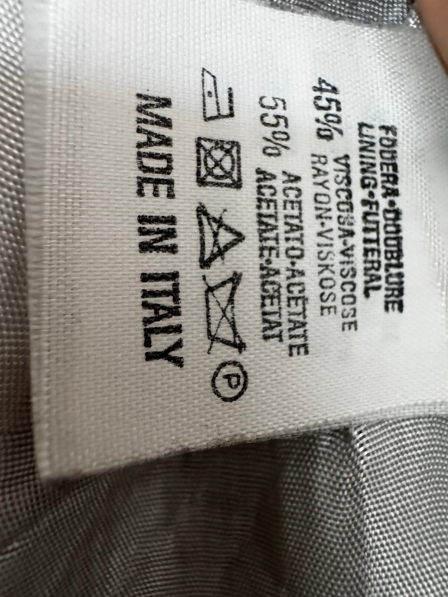 Robe Max Mara vintage made in Italy pied-de-poule élégante taille 44
