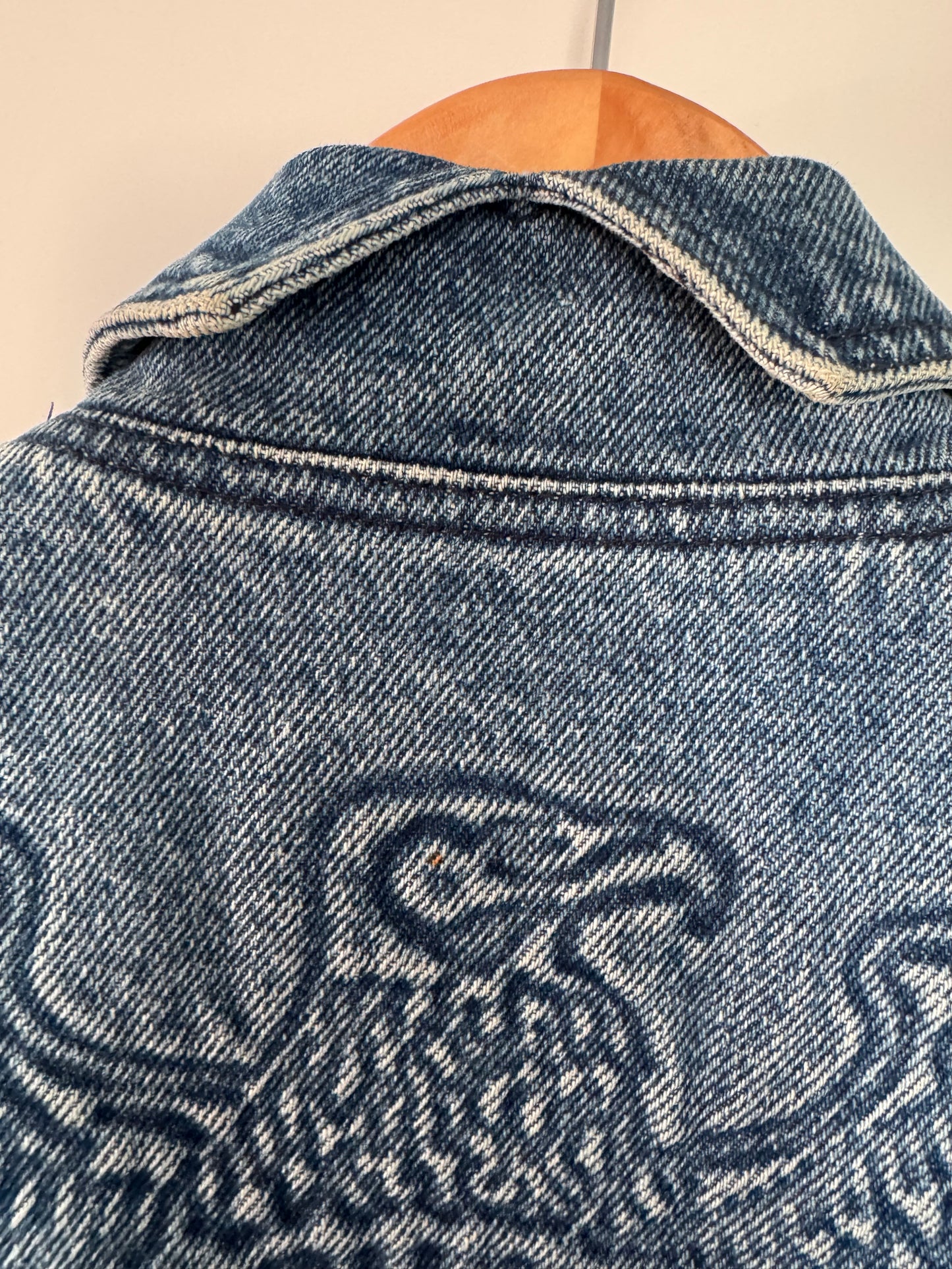 Veste Denim Vintage Watergate Made in Italy – Esprit Biker Y2K & Pièce Statement