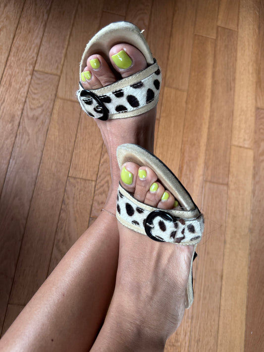 Sandales San Marina en cuir véritable taille 38