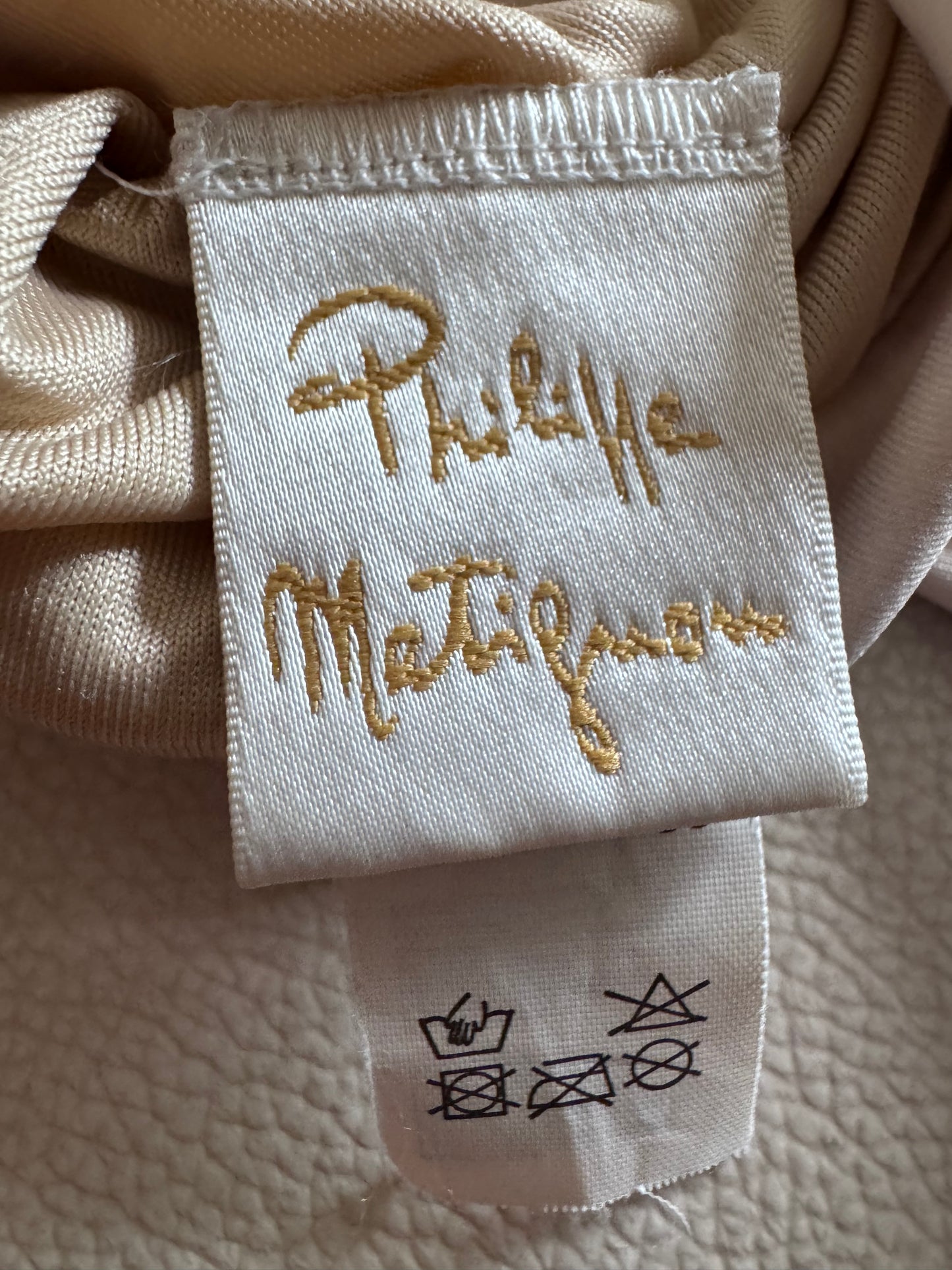 Maillot de bain vintage une pièce Philippe Matignon – Bicolore