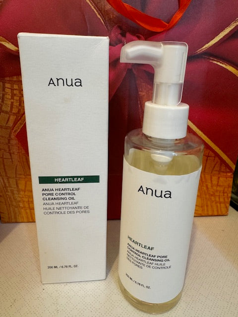Anua - Heartleaf Pore Control Cleansing Oil - Huile nettoyante démaquillante