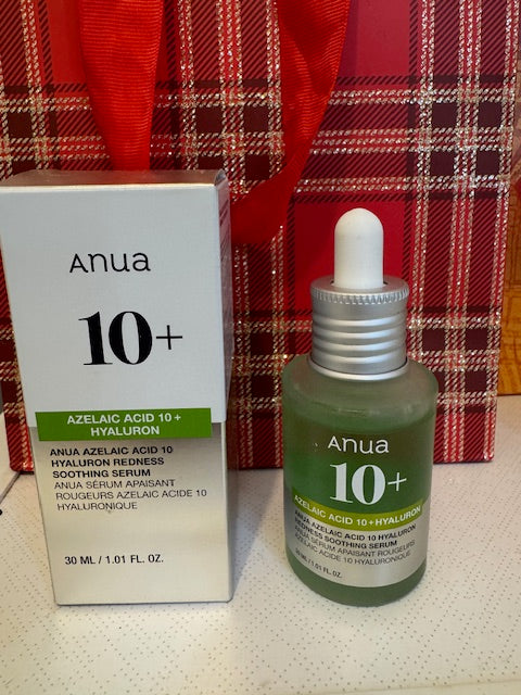 Anua - Azelaic Acid 10 Hyaluron Redness Soothing Serum - Sérum apaisant anti-rougeurs