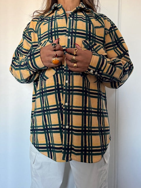 Surchemise vintage à carreaux Daniel Sport 2000 Taille M-L