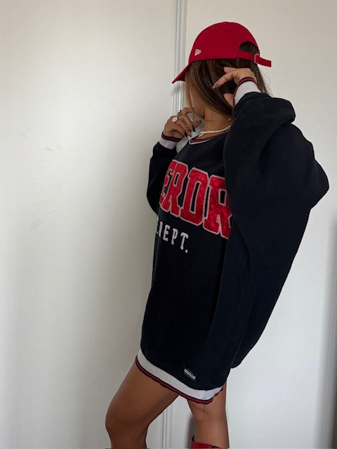 Sweat vintage Superdry -British Style -spirit of Japan (Taille XL)