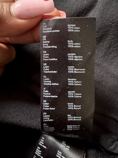 Veste en cuir Perfecto "MAJE" seconde main