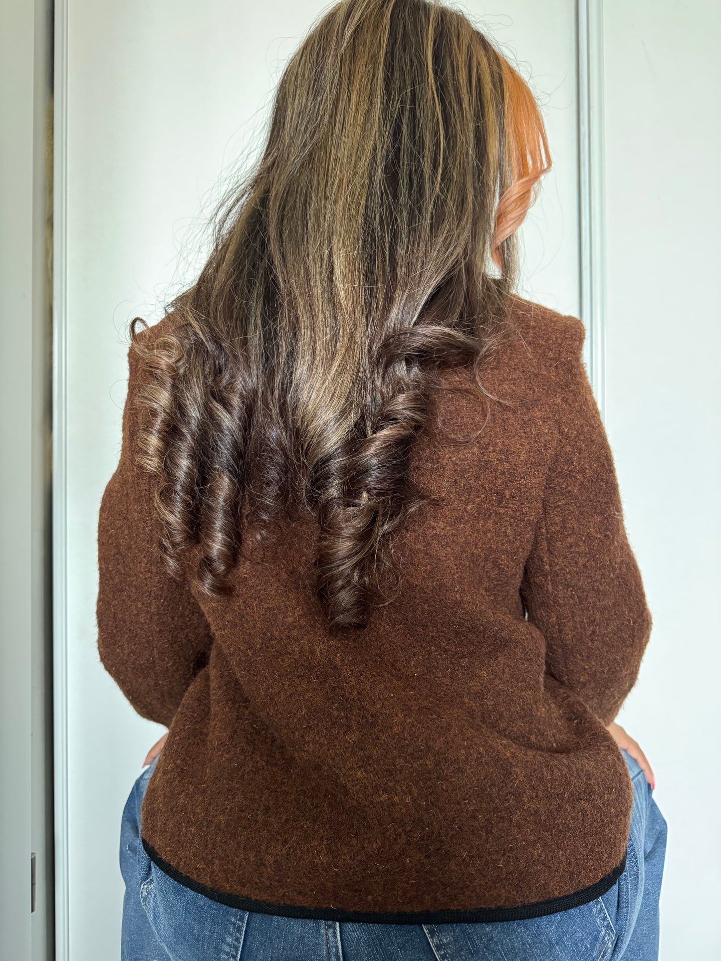 VESTE VINTAGE ARAMA EN LAINE- MADE IN FRANCE