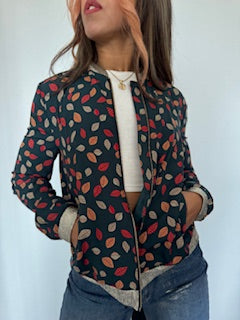 Gilet  imprimée  turin "Rue des Abbesses"