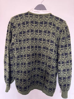 CARDIGAN EN LAINE ORNE DE PERLE MADE IN ITALY