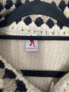 CARDIGAN BIKKEMBERGS EN LAINE MADE IN ITALY- TAILLE L