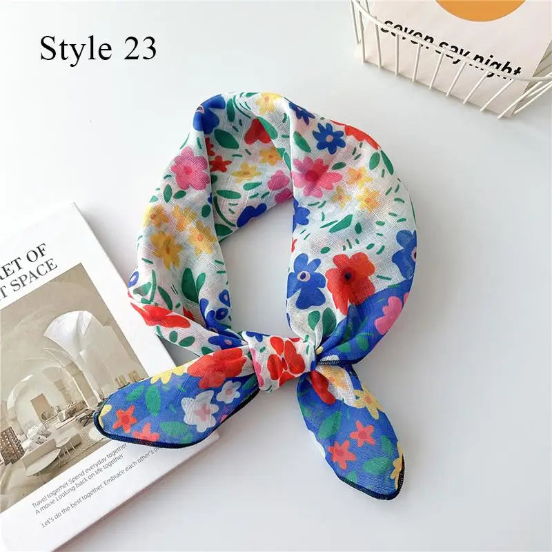 ECHARPES FLORALES SO FRECH SO CHIC