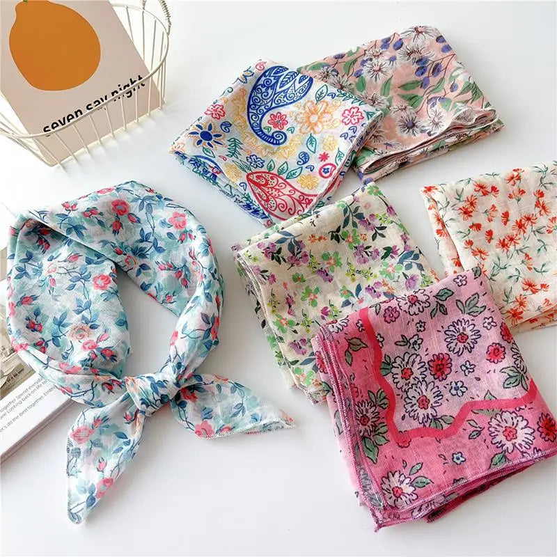 ECHARPES FLORALES SO FRECH SO CHIC