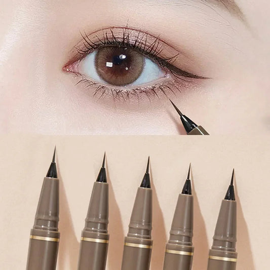 EYE LINER FIN NOIR ET MARRON