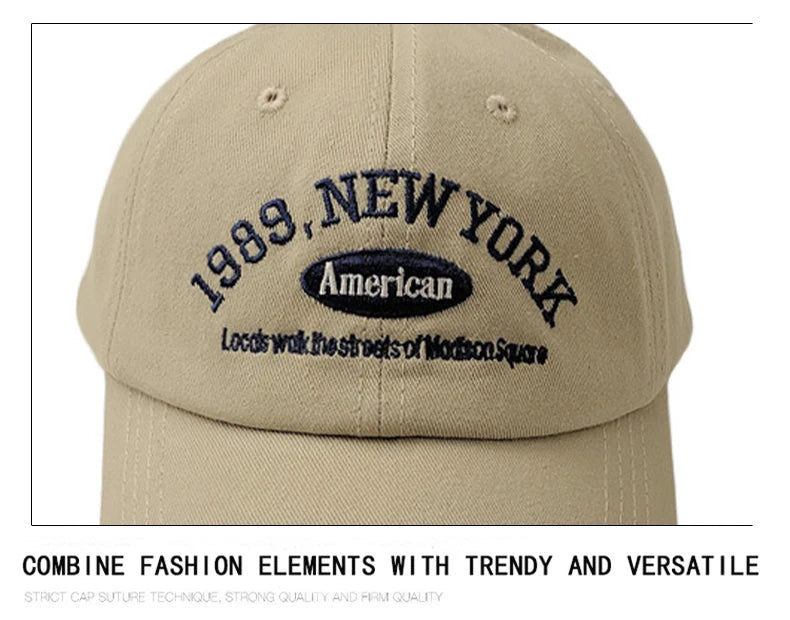 CASQUETTE DE BASEBALL RETRO COREENNE POLYVALENTE
