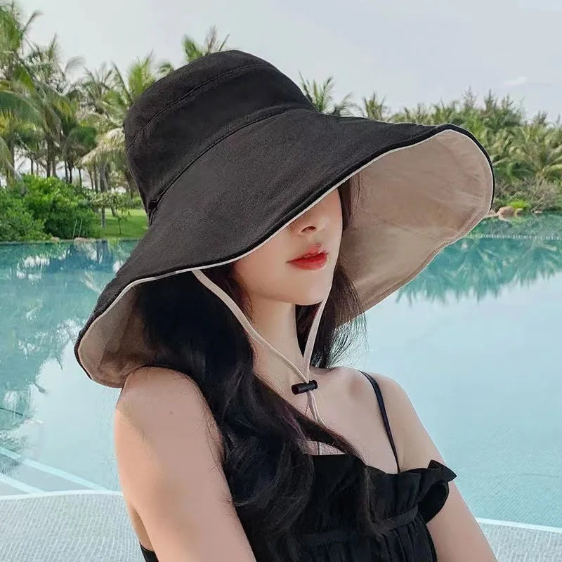 CHAPEAU DOUBLE FACE