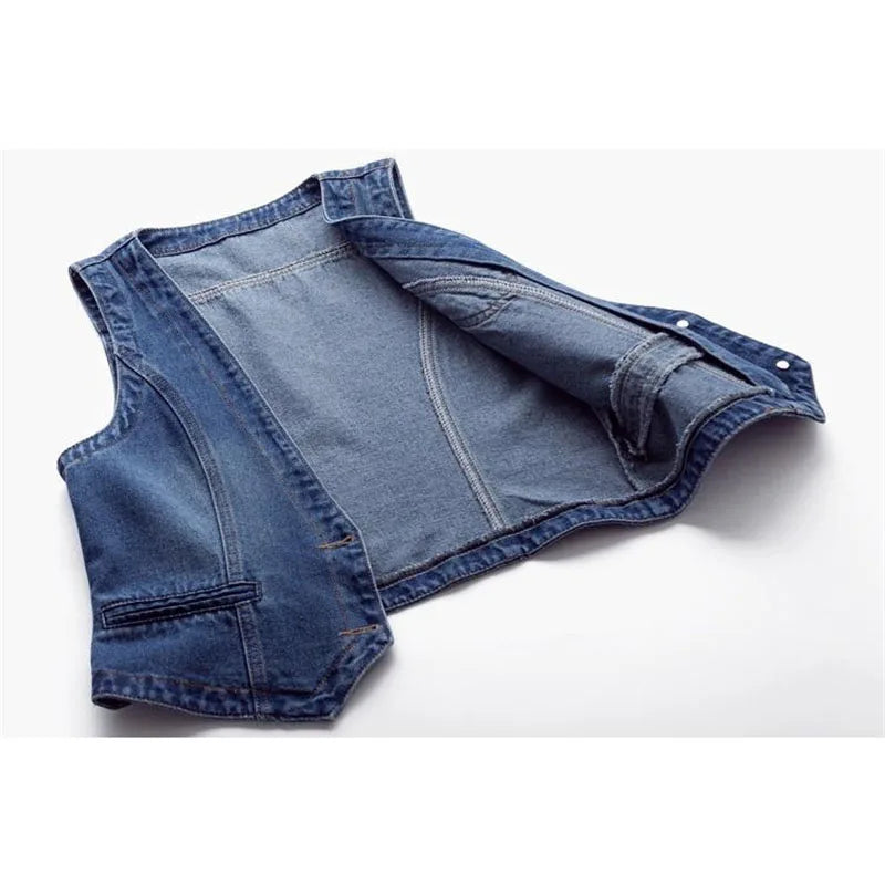 GILET EN JEAN  VINTAGE