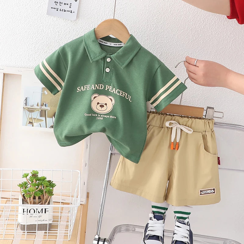 TENUE CUTE COREENE POUR BEBE GARCON